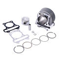 Scooter ATV 139QMB 139QMA Engine GY6 50cc 60cc 80cc 100cc Cylinder 47mm 50mm Cylinder Piston Rings Assy 4 Stroke Scooter Moped. 