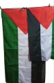 Palestine national flag, 100%polyester, Good Quality-  3.5ft × 2ft. 