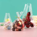 Transparent Square Candy Bags Plastic Cellophane Package Candy Bar Wedding Birthday Party Decoration Gifts Favors For Kids. 