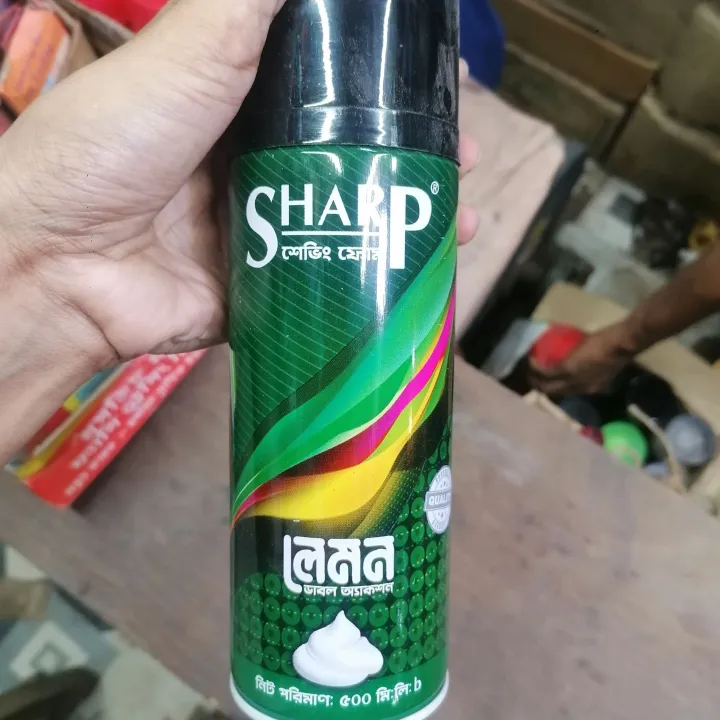 SHARP%20Menthol%20Lemon%20Shaving%20Foam%20%E2%80%93%20400ml%20-%20Girlez%20-%20Image%206