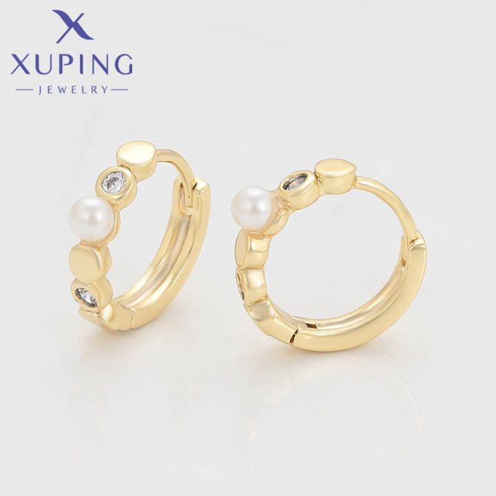 Xuping%20Jewelry%20Hot%20Sales%20High%20Quality%20Charm%20Popularity%20Circle%20Light%20Gold%20Color%20Hoop%20Earrings%20for%20Women%20Christmas%20%20X000804253%20-%20Image%205