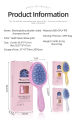Long handle double tooth shampoo brush handle shampoo comb anti-static scalp massage comb household bath cleaning brush. 