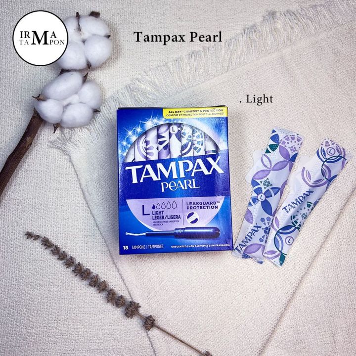 Tampax%20Pearl%20Tampon%20(Light%20flow)%20-%20Image%202