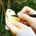 100 Pcs Hanging Colorful Garden Tags with String, Writable Marking Label, Waterproof PVC Plastic Tag for Plant, Flower, Tree, Bonsai,Orchid & Outdoor Gardening, Plants Name Tags Labels Marker Nursery From Green Messenger by Garden Close(3 Different Size). 
