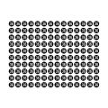 Shoe stickers, shoe size, shirt, pants (pants size label, shoes, shirt) 140 sheets 1 A4 [code A-053]. 