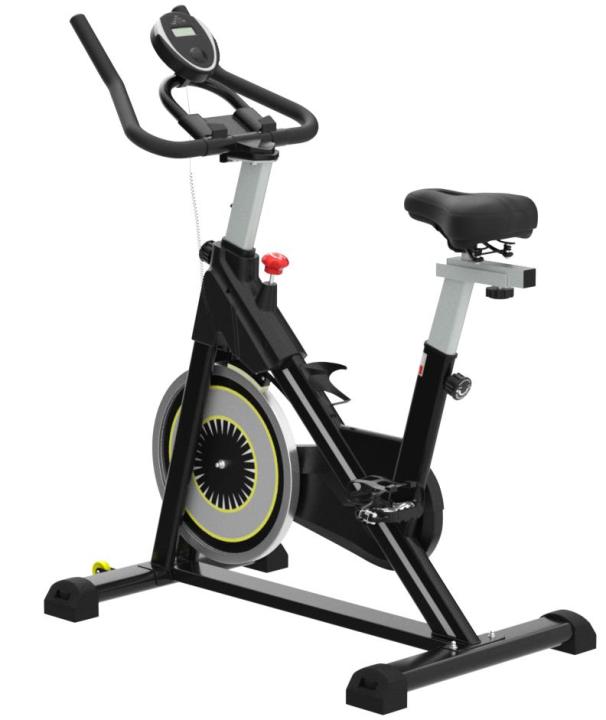 Sovnia Exercise Bike, Stationary Bikes, Fitness Bike with iPad Holder, LCD Monitor and Comfortable Seat Cushion, Whisper Quiet Indoor Cycling Bikes Perfect for Home Gym Workout