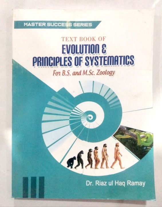 Evolution & Principles of Systematics for B.S/M.sc by (Riaz ul Haq ...