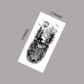 Waterproof Temporary Tattoos for Men Women Animal Lion Tiger Bear Tattoo Stickers Wolf Crown Body Art Arm Fake Tatoo. 