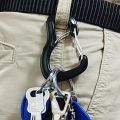 Outdoor Hammock Double Locking Buckle, Multifunctional Aluminum Alloy Hanging Buckle, Camping Hammock Quick Hanging Buckle.