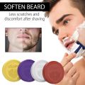 Man Shaving Soap Gentle Clean Keep Fresh Smooth Texture Foam Rich Reducing Irritation Men Beard Care Soap Effect Protect. 