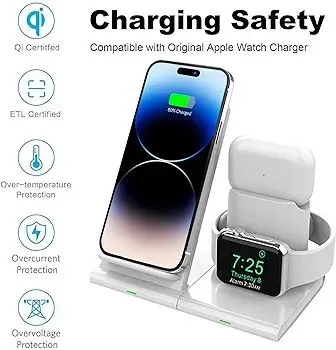 Hoidokly%20Wireless%20Charger,%203%20in%201%20Charging%20Station%20Dock%20for%20Airpods%20Pro/2,%20AppIe%20Watch%206/SE/5/4/3/2,%20Fast%20Charging%20Stand%20for%20iPhone%2014%20Pro%20Max/14/13/12/11/XR/XS/X/8/8%20Plus%20(NO%20QC%203.0%20Adapter)%20White%20-%20Image%203
