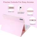 iPad Mini 6 Keyboard Case with Mouse,iPad Mini 2021 Detachable Wireless Bluetooth Keyboard Pencil Holder Slim Leather Smart Cover (iPad Mini 6(8.3 inch), (pink). 