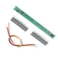 32 Level Indicator VU Meter Audio Level Meter Stereo Amplifier Adjustable Light Speed Board Module with AGC Mode. 