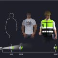High Visibility Reflective Vest Working Clothes Motorcycle Cycling Sports Outdoor Reflective Safety Clothing Reflective Jacket. 