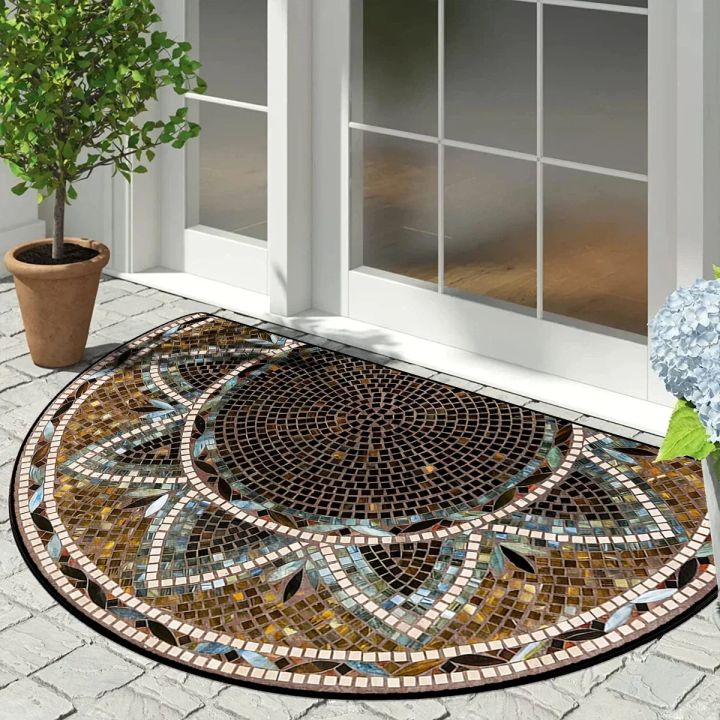 VIKAMA%20Summer%20American-style%20Retro%20Anti-slip%20Entrance%20Door%20Mat,%20Wear-resistant%20Entrance%20Hall%20Absorbent%20Carpet,%20Home%20Decoration%20-%20Image%204
