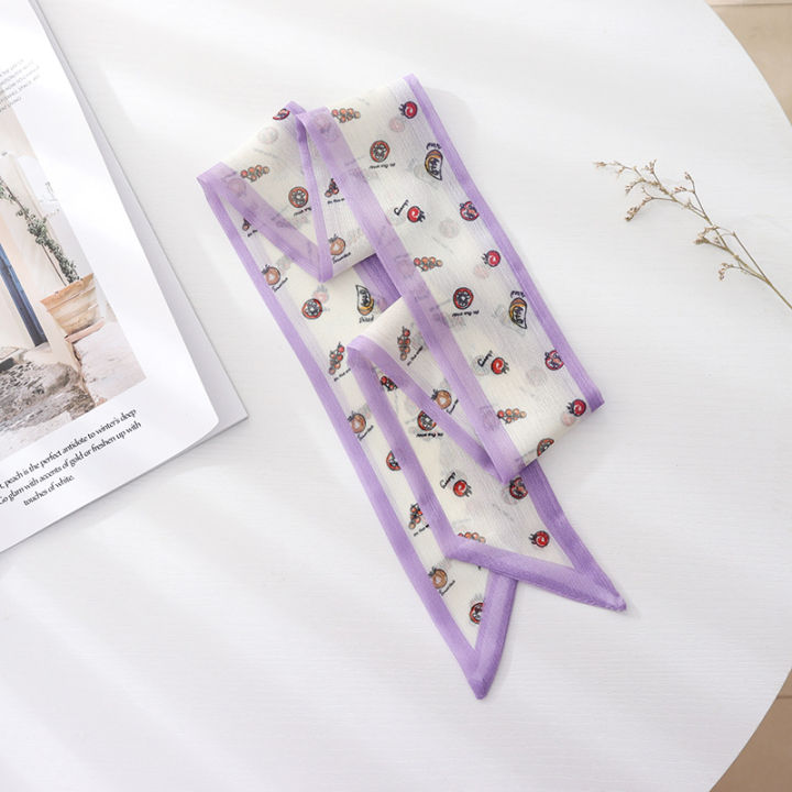 New%20Style%20Summer%20French%20Retro%20Purple%20Tied%20Hair%20Small%20Floral%20Long%20Silk%20Scarf%20Headband%20Braided%20Hair%20Chiffon%20Thin%20Ribbon%20Scarf%20-%20Image%204