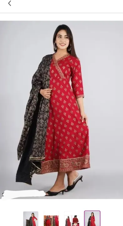 Anarkali%20Gown%20Kurta%20Dupatta%20Set%20Women's%20Straight%20Fit%20Anarkali%20Gown%20in%20Teal%20with%20Dupatta%20And%20Straight%20Fit%20Palazzo%20Pants%20-%20Image%203
