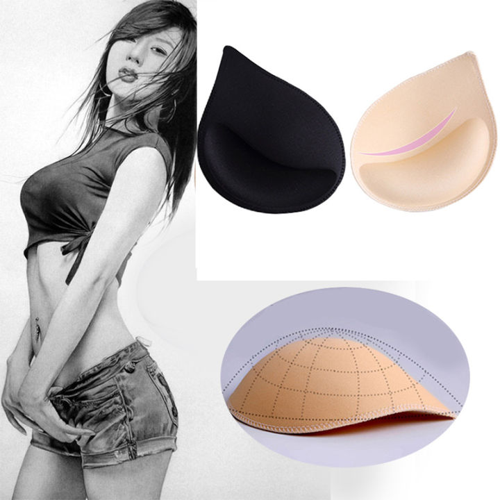 2Pair%20Sponge%20Bra%20Pads%20Swimsuit%20Breast%20Push%20Up%20Bra%20Padding%20Chest%20Enhancers%20Bra%20Foam%20Insert%20Chest%20Cup%20Intimates%20Accessories%20-%20Image%202