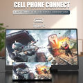 MUCAI N140-S36 Portable Display 14 Inch 60Hz Resolution 1366*768 TN Panel 250cd/㎡ Brightness 3ms Response Portable Monitor.