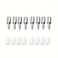 16/32/64Pcs Shelf Bracket, Self Tapping Screws Bracket Shelf Support Pegs, Glass Wood Shelf Peg Heavy Duty Floating Shelf Bracke.