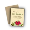 Personalized Sorry Card. 
