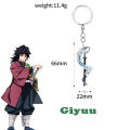 Anime Cartoon Charm Sword Keychain Cute Characters Gift Weapon Men Women Cosplay Prop Metal Pendant Keyring Jewelry. 