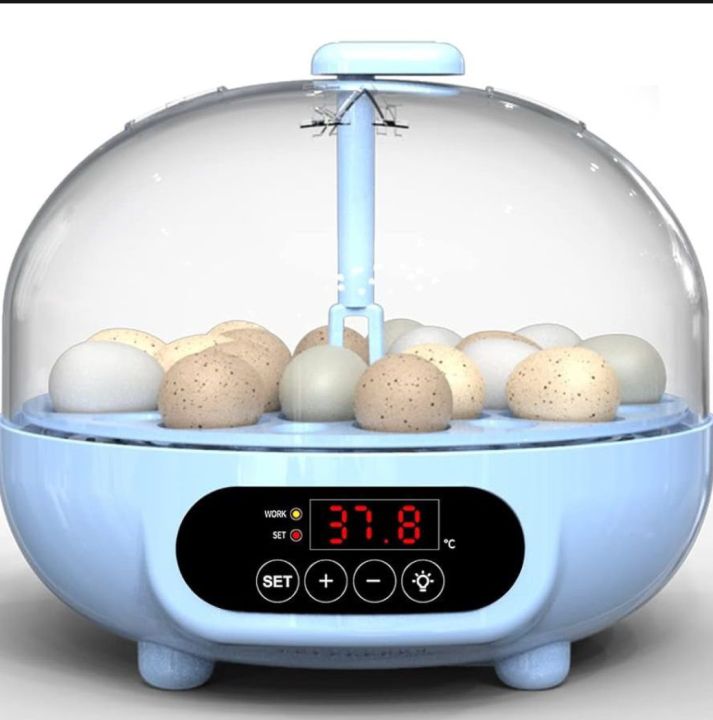 18 Parrots eggs Fully Automatic incubator best Hatching result ac 220v