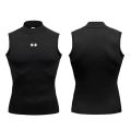 Compression Shirt Men Summer Sportswear Running Vest Elastic Quick Dry Sport Sleeveless Tops Tee Turtleneck Gym Workout Tank Top.