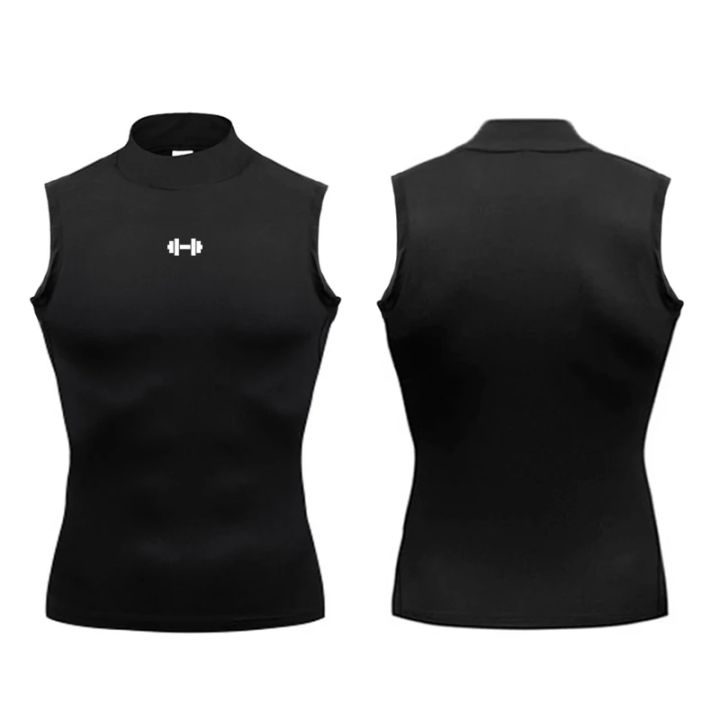 Compression%20Shirt%20Men%20Summer%20Sportswear%20Running%20Vest%20Elastic%20Quick%20Dry%20Sport%20Sleeveless%20Tops%20Tee%20Turtleneck%20Gym%20Workout%20Tank%20Top%20-%20Image%203