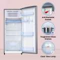 SAMSUNG RR20C2412S8 192 Litres Inverter Single Door Refrigerator Elegant Inox Silver. 