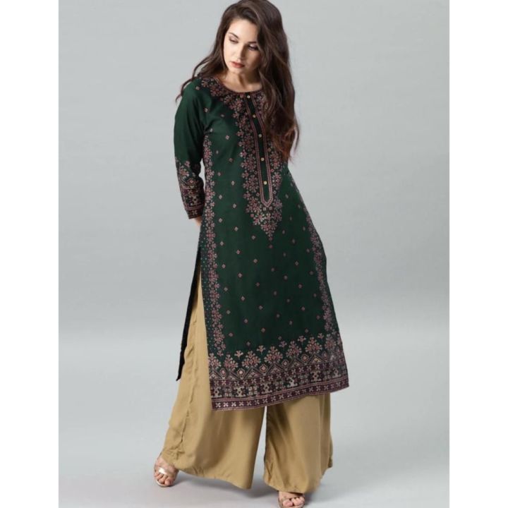 2026%20Women's%20Kurt%20Fashionable%20And%20Elegant%20Straight%20Tube%20Casual%20O-neck%20Peacock%20Pattern%20New%20Comfortable%20Dress%20Muslim%20Abaya%20-%20Image%202