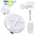 Mini Portable Ultrasonic Turbine Washing Machine Turner USB Powered.
