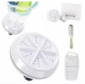 Mini Portable Ultrasonic Turbine Washing Machine Turner USB Powered.