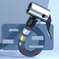Smart Air Compressor LED Light 7.4/12V Car Tire Inflator 150PSI Portable Tyre Inflator Cordless Tire Pump for Car Motorcycle. 