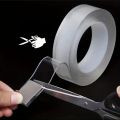 5M Nano Tape Double Sided Tape Transparent NoTrace Reusable Waterproof Adhesive Tape Cleanable Home Gekkotape. 