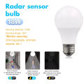 PIR Motion Sensor Light Bulbs E26 110V LED Lamp Auto Smart  LED Bulb Energy Saving Bombillas Bedroom Kitchen Porch Lighting lightify. 