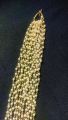 12-Piece Golden Pearl Chain for Jewelry Making Accessories. 