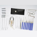 TSNEW Lock Pick Set Broken Key Remove Auto Locksmith Tools Key Extractor Lock Picks Hand Tools. 
