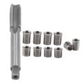 Spark Plug Thread Repair Tool M10x1.0 Bolt + M12x1.0 Tap Auto Accessories Hardware Kit. 