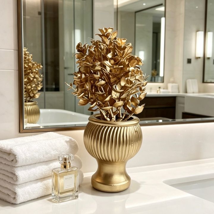 Luxury%20Golden%20Artificial%20Plant%20with%20Vertical%20Ribbed%20Chalice%20Pot%20-Elegant%20Miniature%20Golden%20Potted%20Shrub%20with%20Textured%20Goblet%20Vase%20for%20TV%20Console,%20Side%20Table,%20Luxury%20Room%20Decoration%20Accent%20-%20Image%202