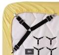 Bed Corners Clip *မွေ့ယာခင်းထိန်း စတီးကလစ် *4 pcs = 1 set *Essential gadget for bedding neat & tidy. 