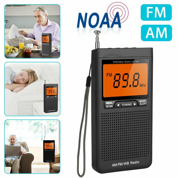 Mini%20Portable%20AM%20FM%20NOAA%20Radio%20Weather%20Radio%20Mini%20Pocket%20Radio%20Excellent%20Reception%20Large%20LCD%20Screen%20Digtail%20Alarm%20Clock%20Radios%20-%20Image%203