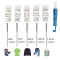 100PCS Universal Stainless Steel Sewing Machine Needle for Singer, Brother, Janome, Varmax, Sewing Needles with Sizes 65/9 75/11. 