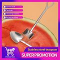 4Pcs/set Shovel Spoons Stainless Steel TeaSpoons Creative Coffee Spoon For Ice Cream Dessert Tableware Scoop Cutlery Set.