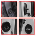 PINMOAP Silicone Car Door Lock Protective Cover Thickened Anti Collision Adhesive Car Door Lock Buffer Shock Absorber Cover.