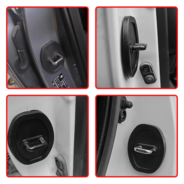 PINMOAP%20Silicone%20Car%20Door%20Lock%20Protective%20Cover%20Thickened%20Anti%20Collision%20Adhesive%20Car%20Door%20Lock%20Buffer%20Shock%20Absorber%20Cover%20-%20Image%206