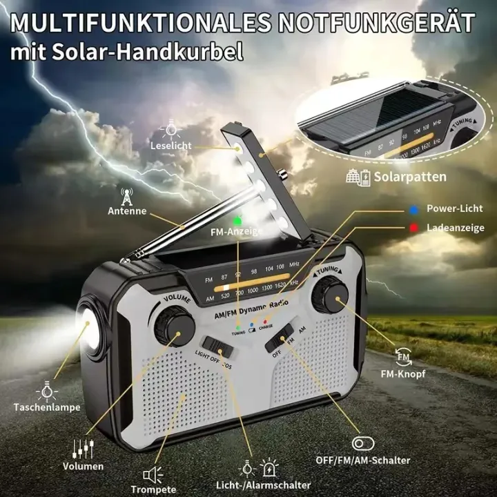 AM/FM%20Portable%20Solar%20Radio%20with%20Crank%20Dynamo%20Emergency%20Radio%204000%20mAh%20Rechargeable%20Battery%20LED%20%20SOS%20Alarm%20for%20Camping%20-%20Image%205