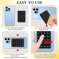 Hands Free Silicone Suction Phone Case Strong Adhesive Stand for IPhone 15 14 13 12 16 Pro Max Plus Samsung S24 S23 Back Cover. 