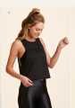 Spring Summer Womens sleeveless Sexy solid colour Mesh Top Blouses fish net Punk Club T-shirt Tees Beach Tops. 