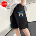 Boy New Monster Car Summer Shorts Children Loose Sweatpants Boys Student Sports Short Pants Truck Clothes.